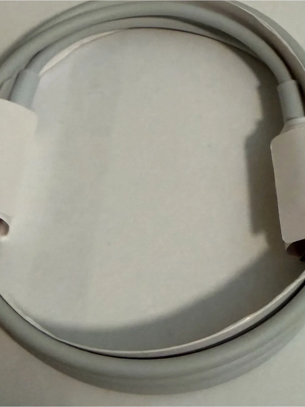 Apple White Wireless Earbuds with Green LED Indicator